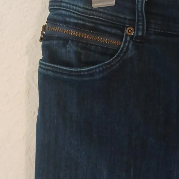 Chico's Dark Blue Ankle Jeans 1.5 US SIZE 10 OR MEDIUM - Picture 3 of 11
